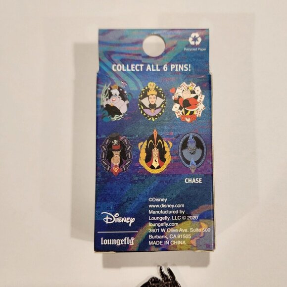 Loungefly Disney Villains Ursula Portrait Blind Box Pin Opened NEW - Picture 7 of 10